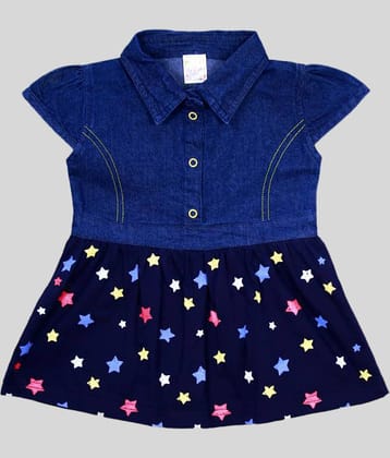 Me N My CLOSET Baby Girls 100% Cotton Frocks ( Multi )