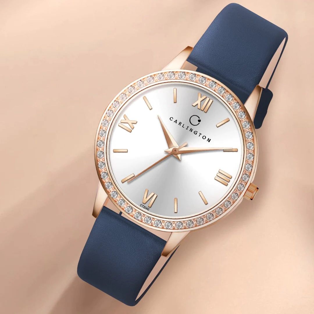 Iconic 2042 Blue Analog Womens Watch