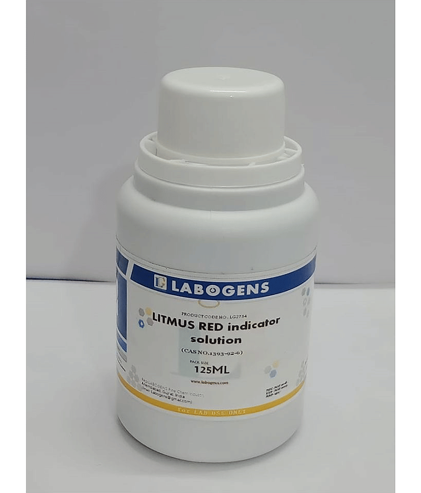 LITMUS RED indicator solution 125 ML