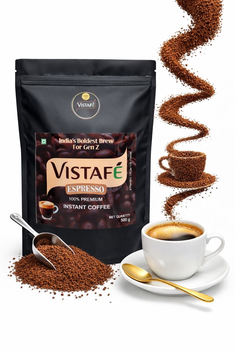Vistafe Espresso Instant Coffee – Dark Roast Arabica