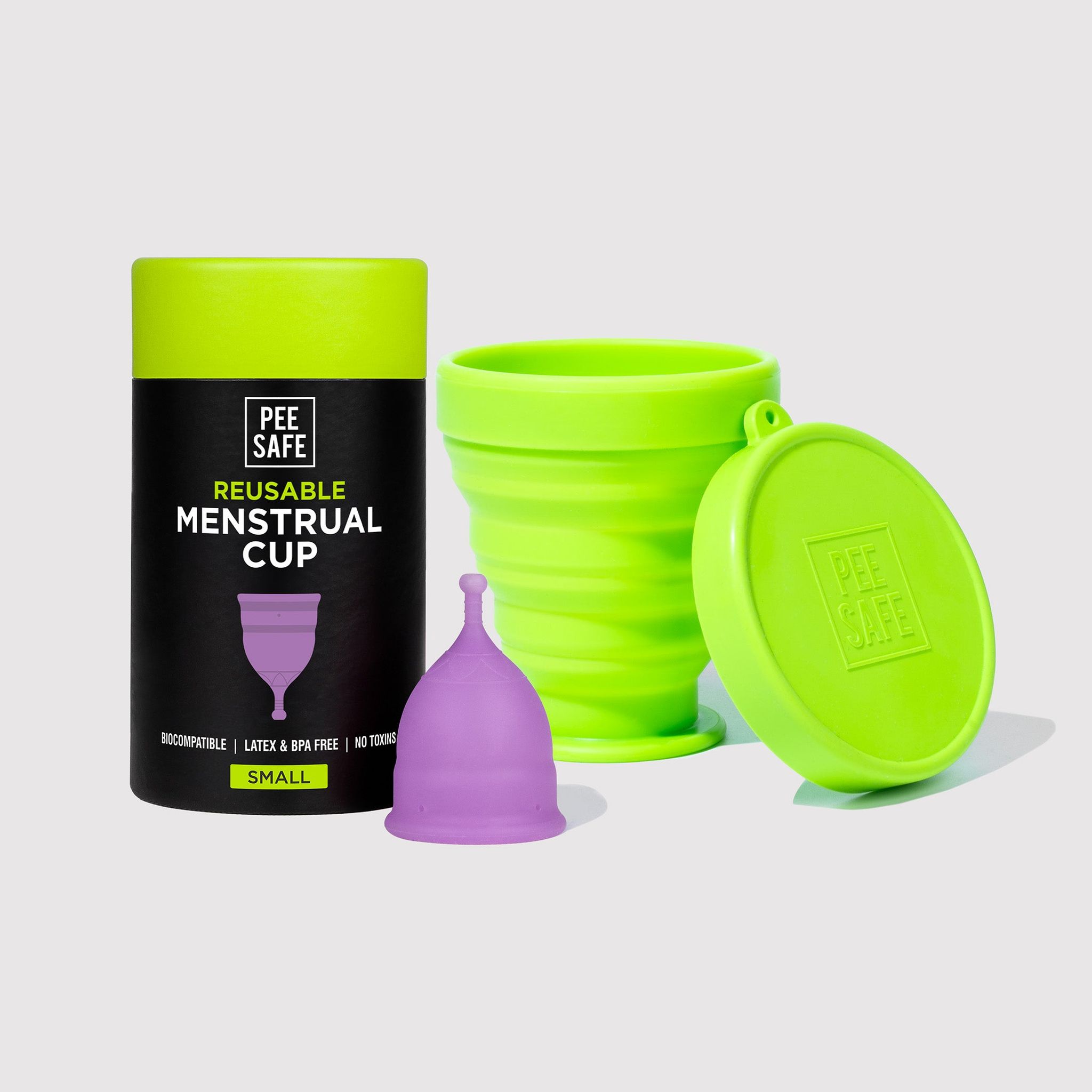 Menstrual Cup (S) + Sterilizer Container Menstrual Cup (S) + Sterilizer Container - Default Title