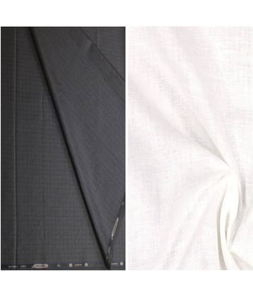 KUNDAN SULZ GWALIOR Multi 100 Percent Cotton Unstitched Shirts & Trousers 1 Pant and Shirt Piece
