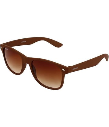 Creature - Brown Square Sunglasses ( SUN-115 )