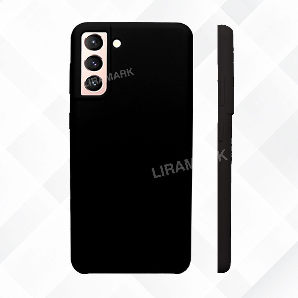 LIRAMARK Liquid Silicone Soft Back Cover Case for Samsung Galaxy S21 Plus