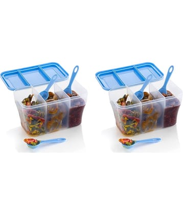 OFFYX - PET Blue Pickle Container ( Set of 2 - 1100 )