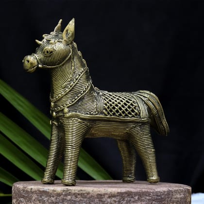 Dhokra Crafted Horse Dhokra Crafted Horse