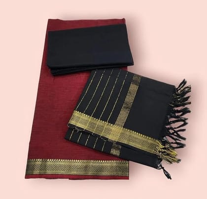 Elegant Mangalagiri Cotton Dress Material