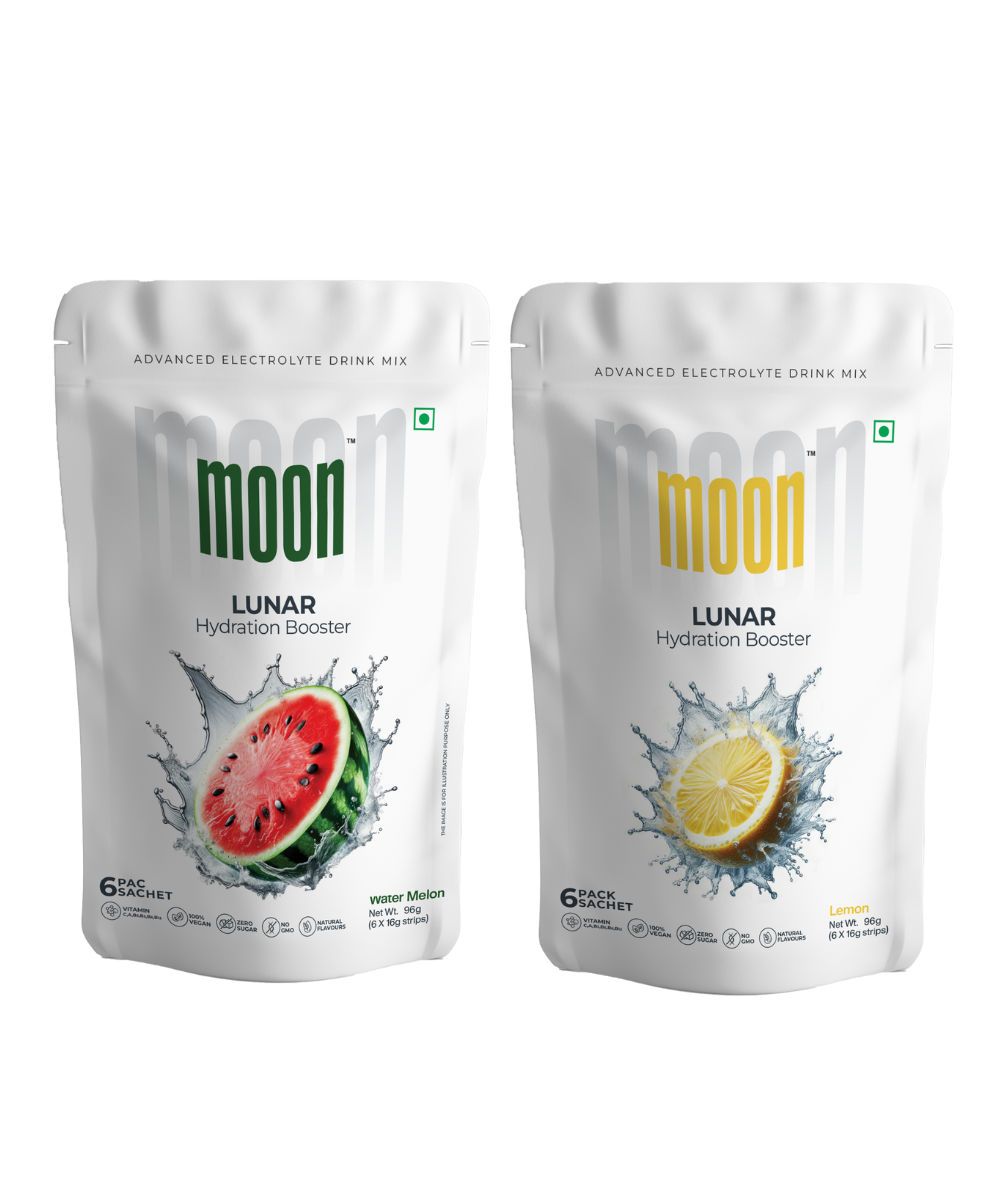 Moon Lunar Watermelon and Lunar Lemon combo, 192 gm