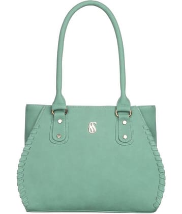 Fostelo Green PU Shoulder Bag