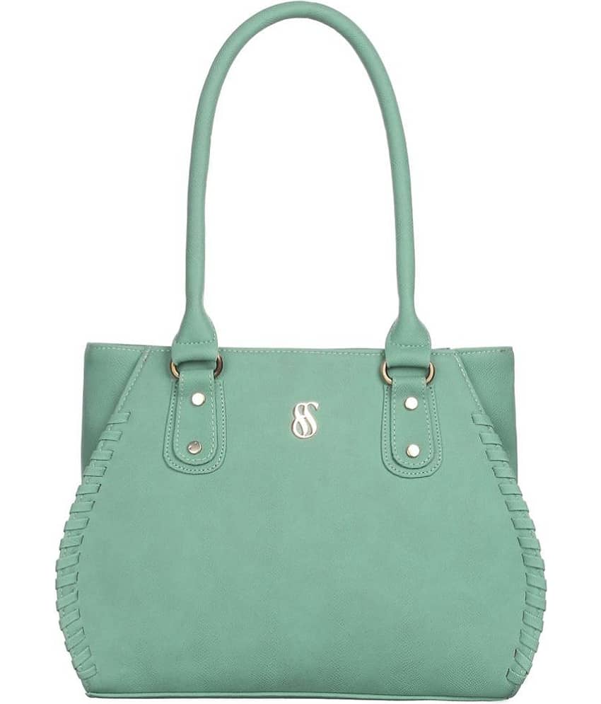 Fostelo Green PU Shoulder Bag