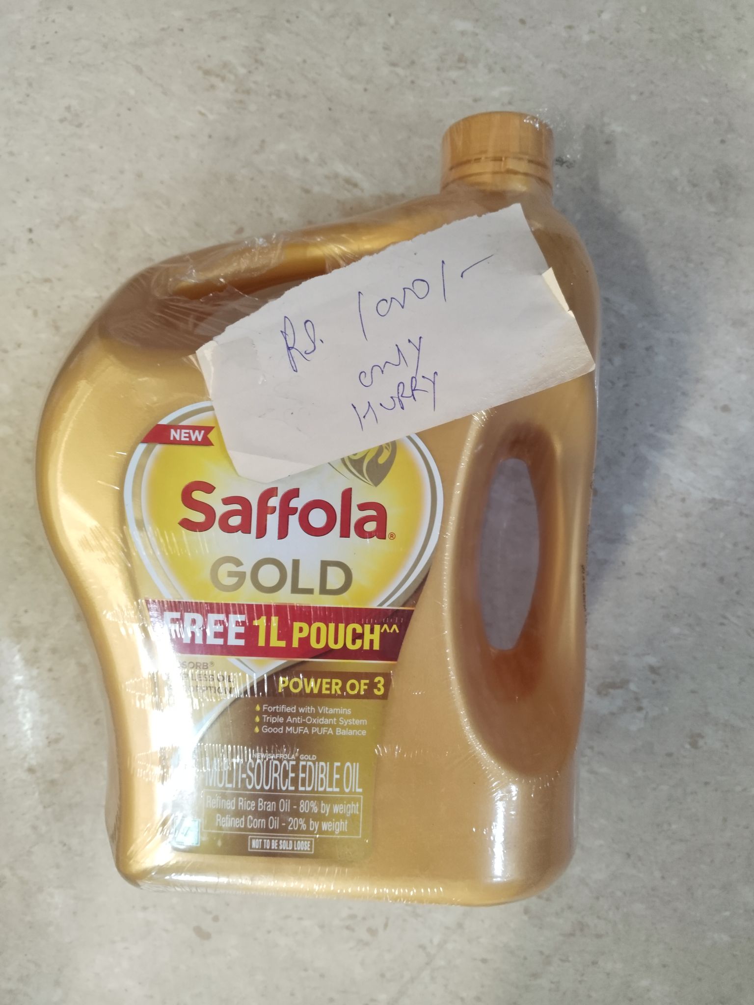 Safola gold 5 lite+ 1 litre free 