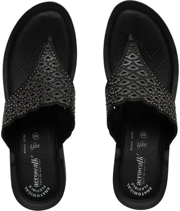 Aerowalk - Black Women's Flats