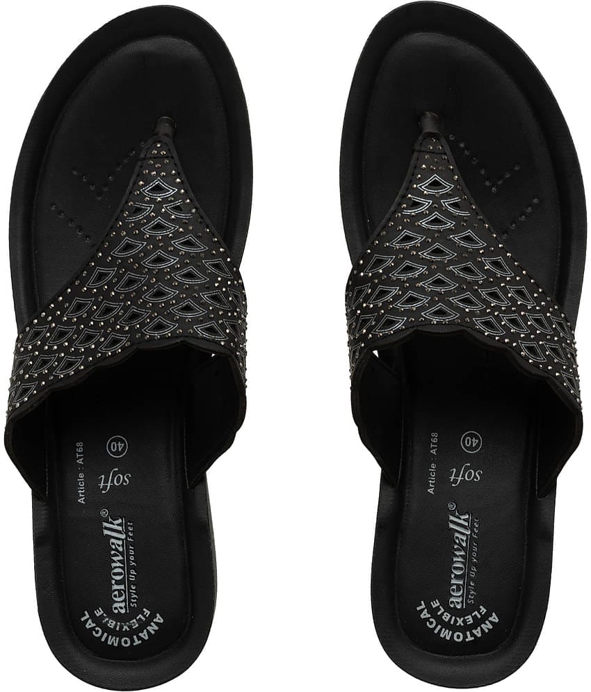 Aerowalk - Black Women's Flats