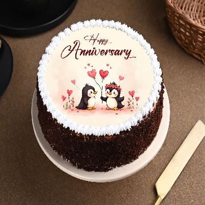 Butterscotch Anniversary Poster Cake (500gm)