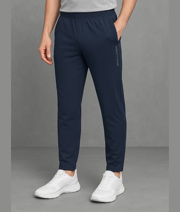 BULLMER Black Cotton Blend Men's Trackpants ( Pack of 1 )