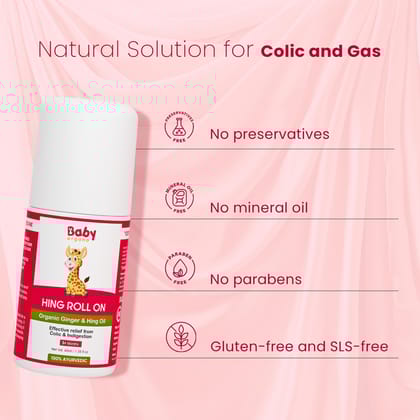 BabyOrgano Hing Roll on - 40ml Pack of 2