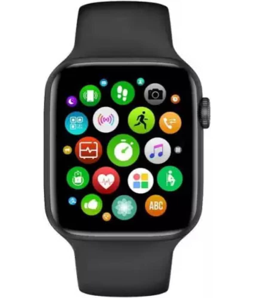 COREGENIX - BT Calling, 1.86" Large Display Black Smart Watch