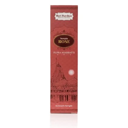 Hari darshan temple rose premium flora agarbatti 12 sticks