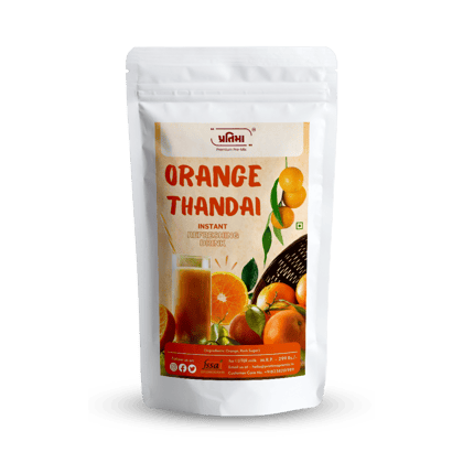 Orange Thandai  Tangy Citrus Drink Mix (150gm)