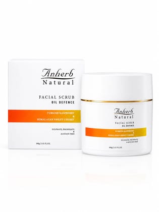 Anherb Natural Oil Defence Face Scrub - 200g Anherb Natural Oil Defence Face Scrub - 200g