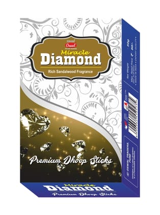 Diamond Rich - Packaging-Dhoop Sticks,Fragrance-Sandalwood
