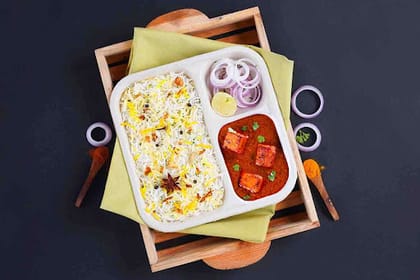 Paneer Tikka Masala Rice Lunchbox