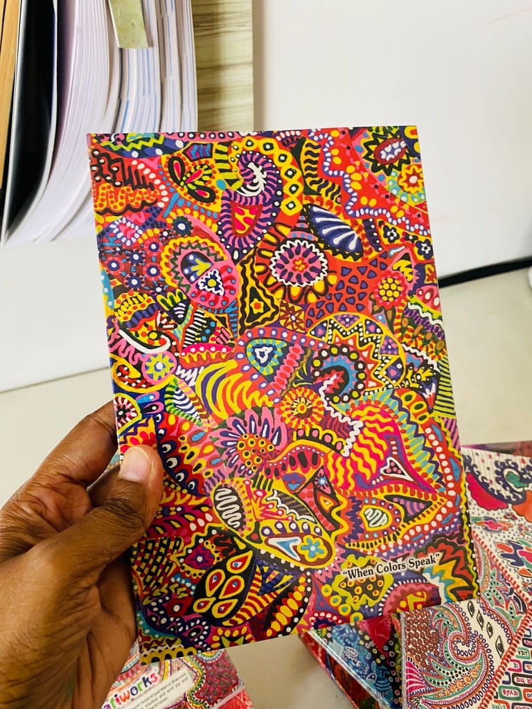 Artwork Notebooks A5 When Colors Speak - Stationery | Buy online on ZillyBuy