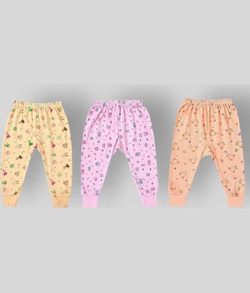 DAYAKU Pack of 3 Baby Boys Cotton Blend Pyjama ( Multi Color )