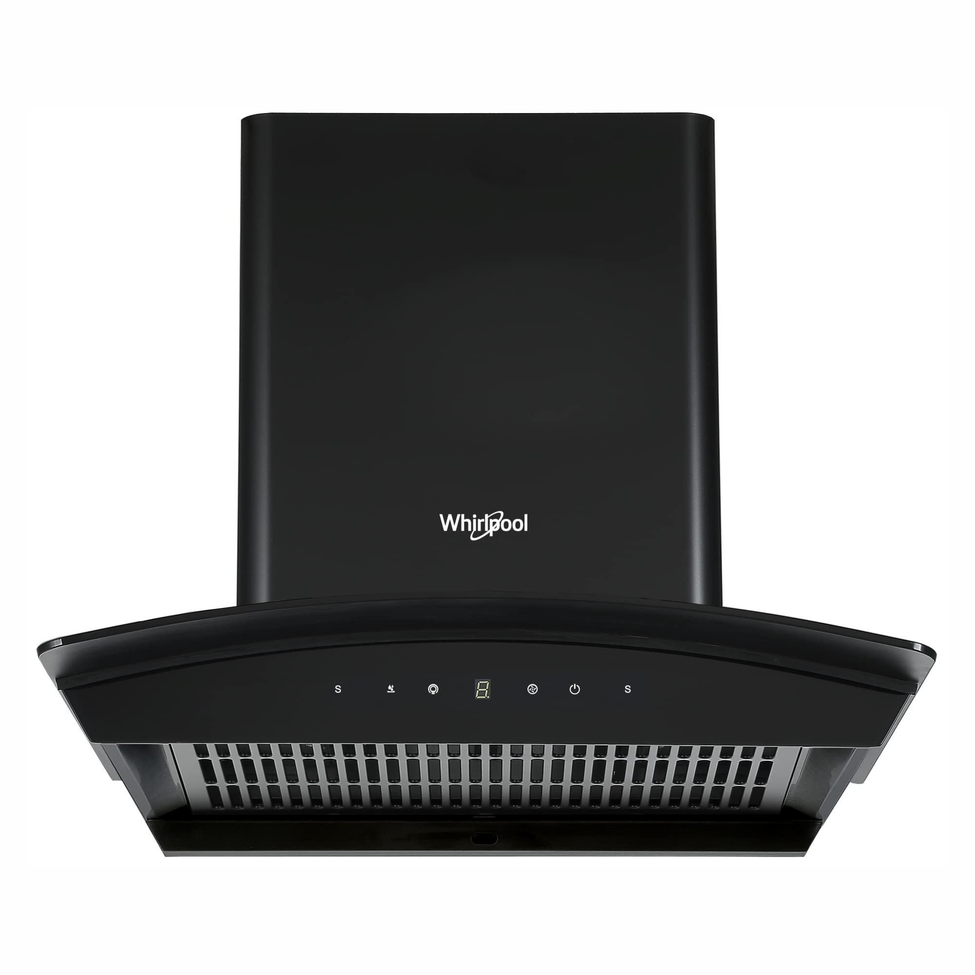 Whirlpool 60 cm 1250 m3/hr Filterless Auto Clean Chimney - CGFL PRO 602 HAC, Touch + Motion Sensor Control (Black), Standard Whirlpool 60 cm 1250 m3/hr Filterless Auto Clean Chimney - CGFL PRO 602 HAC, Touch + Motion Sensor Control (Black), Standard - Bl