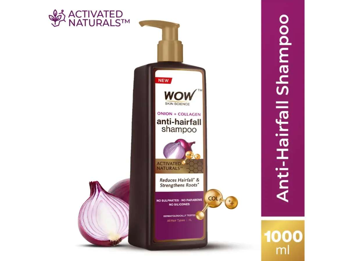 WOW Skin Science Onion Red Seed Oil Shampoo - 1 litre