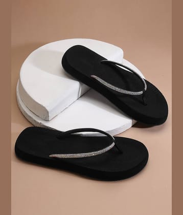 CHUPPS Black Women's Daily Slipper