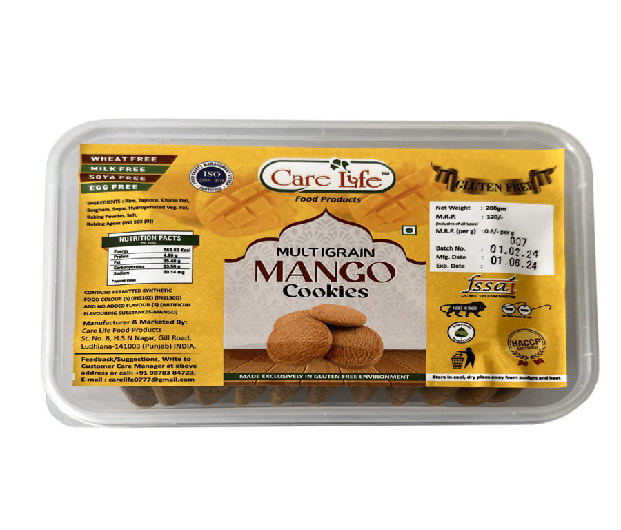 MNGO MUTIGRAIN COOKIES GLUTEN FREE
