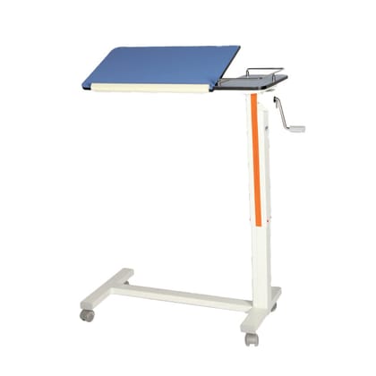 Midmark Janak AX1012A Deluxe Adjustable Bedside Food Table On Rent