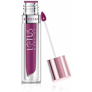 Lotus Make-Up Ecostay Matte Lip Lacquer (4 G, Very Berry)