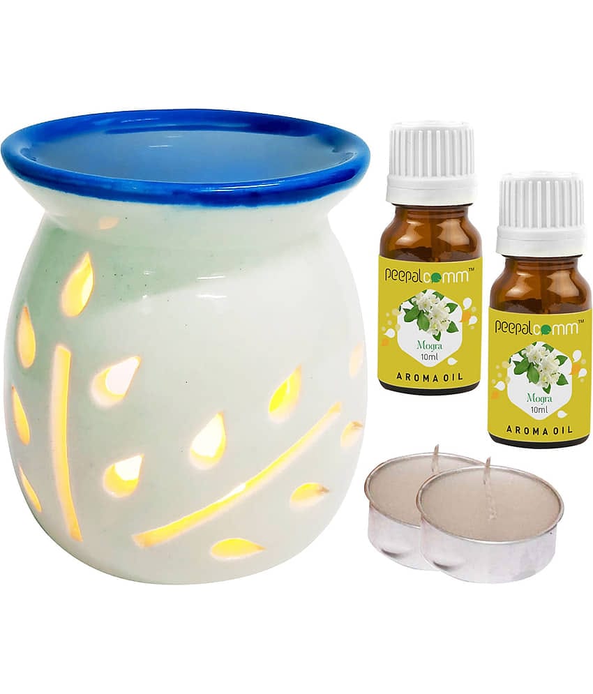 Peepalcomm Ceramic Aroma Oils & Diffusers Set - Pack of 5