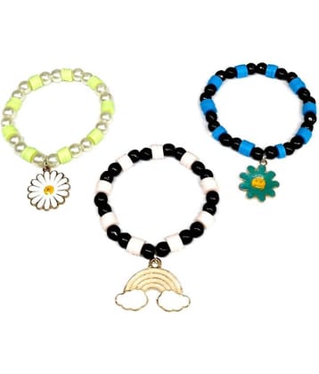 DAIVYA WELLNESS - Multicolor Bracelet ( Pack of 3 )