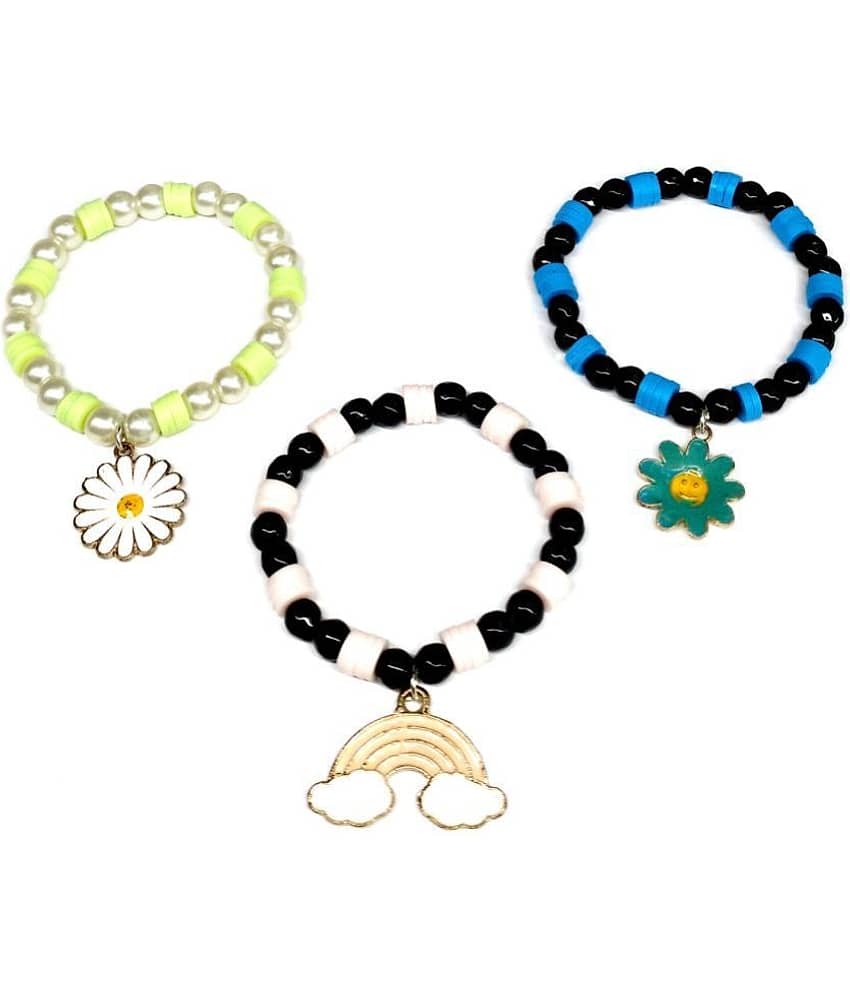 DAIVYA WELLNESS - Multicolor Bracelet ( Pack of 3 )