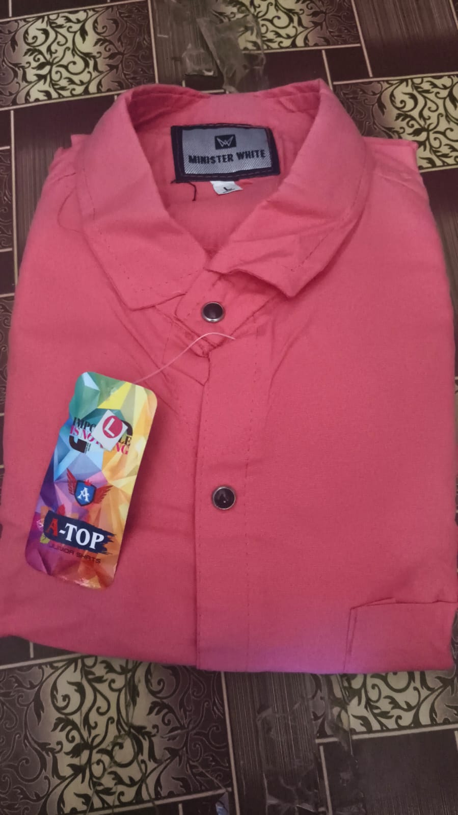 Minister White Mens Shirt