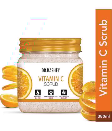 DR.RASHEL VITAMIN C FACE and BODY SCRUB for MEN and WOMEN (380 ml , Pack of 1)