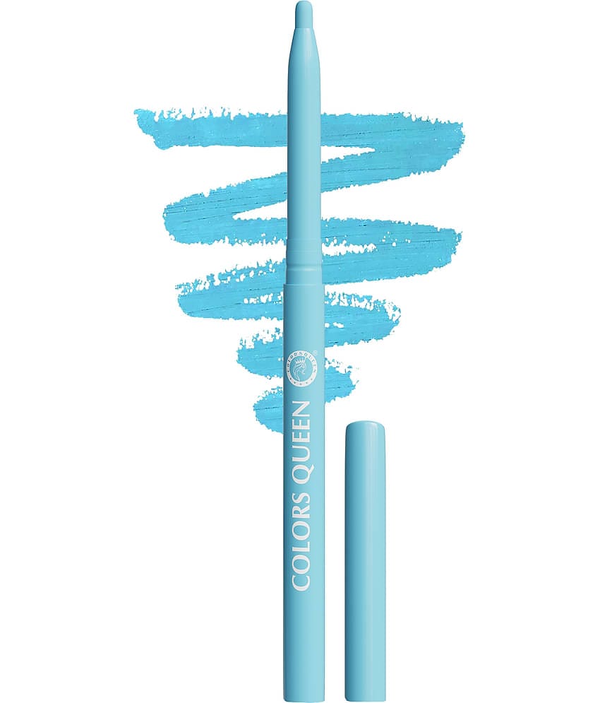 Colors Queen Blue Matte Kajal 1 g Pencil ( Pack of 1 )