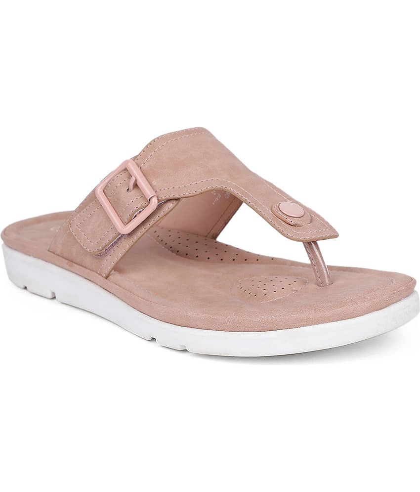 Bata Comfit Pink Women's Flats