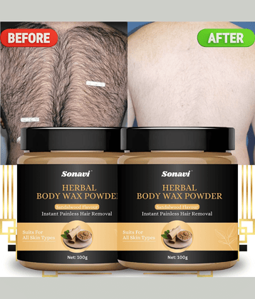 Sonavi Natural Hair Removal Powder for Men 200 ( Pack of 2 )