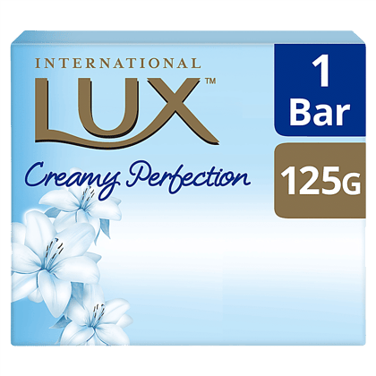 Lux International Creamy Soap Bar, 125 gm