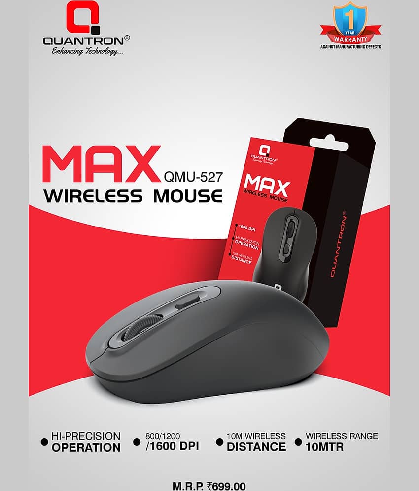 QUANTRON QMU-527 Wireless Mouse