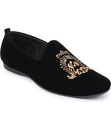 Fausto - Black Men's Slip on