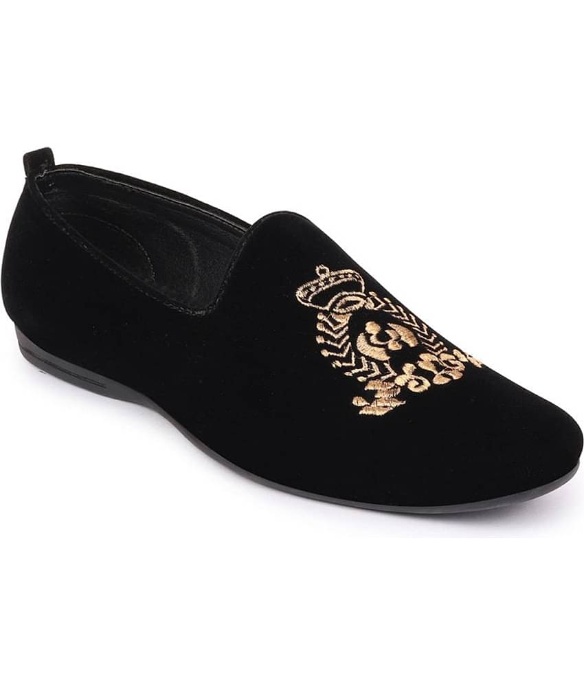 Fausto - Black Men's Slip on