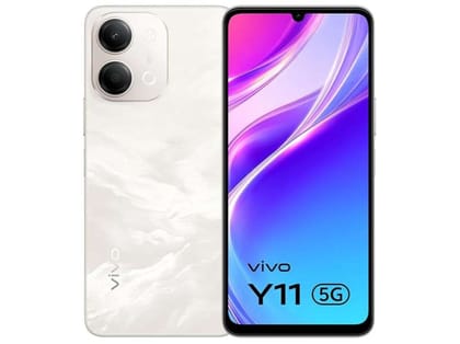 Vivo Y11 5G (4GB RAM, 64GB Storage) 5G Mobile Phone with HD+ Display, Powerful Battery & Smooth Performance - Sunrise Gold