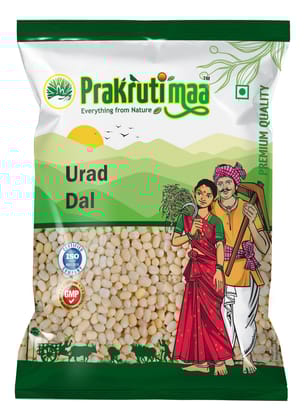 Prakrutimaa Premium Urad Dal (1Kg) | Split Black Gram