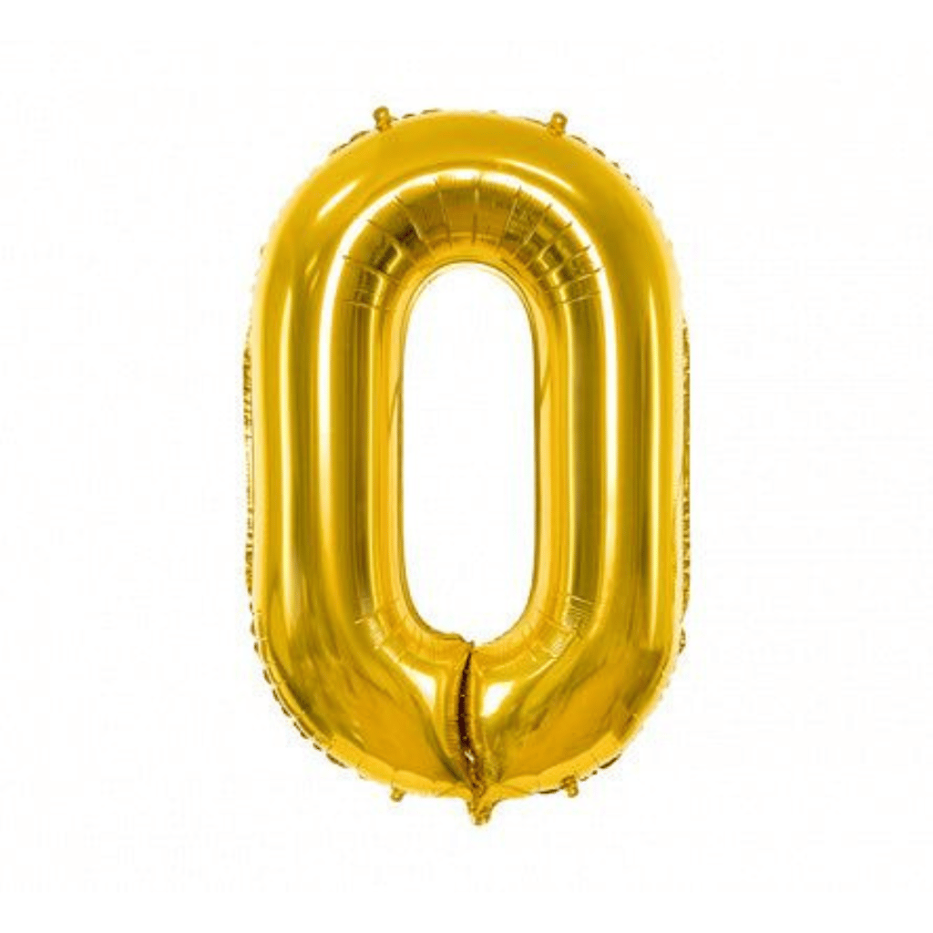 16" Letter O Golden Balloon - Party and Festive Needs | Buy online on ZillyBuy