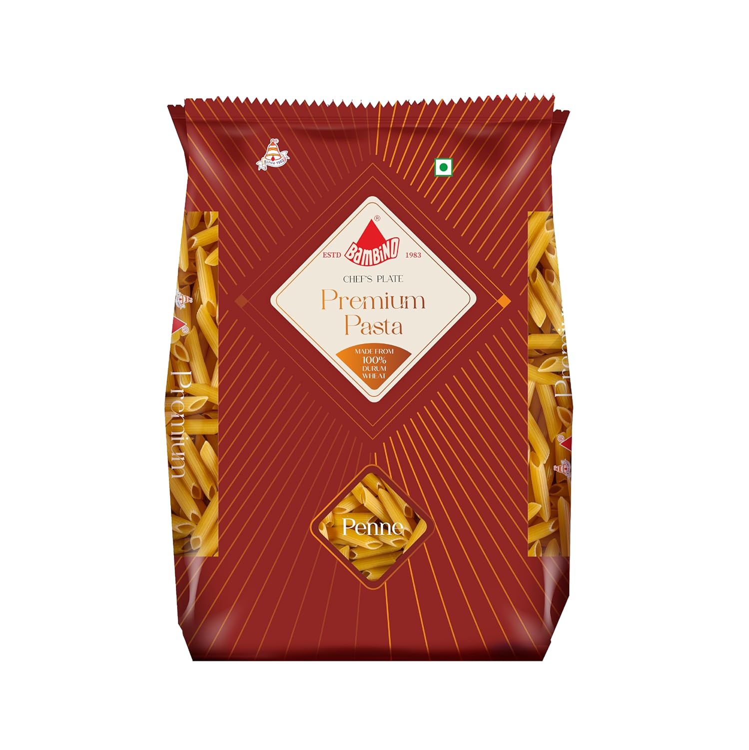 Bambino Pasta, Penne, 500g Pouch